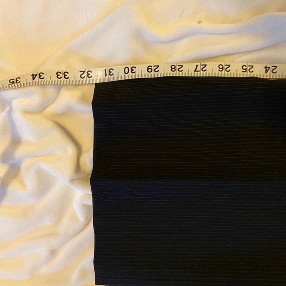 Nine West black pinstripe suit blazer pants size 8 - Picture 7 of 11